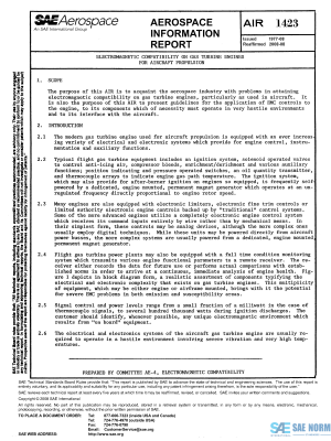 SAE AIR 1423 Series PDF