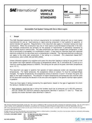 SAE J 2260 Series PDF