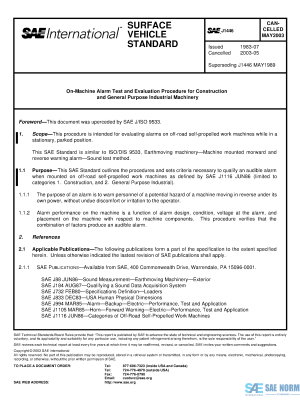 SAE J 1446 Series PDF
