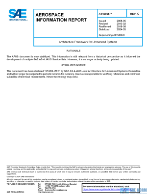 SAE AIR 5665 Series PDF