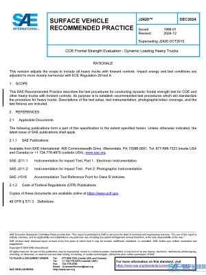 SAE J 2420 Series PDF