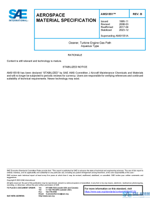 SAE AMS 1551 Series PDF