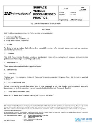 SAE J 1491 Series PDF