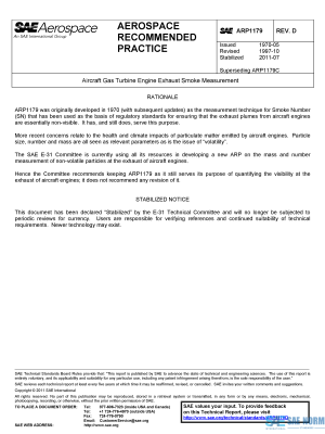 SAE ARP 1179 Series PDF