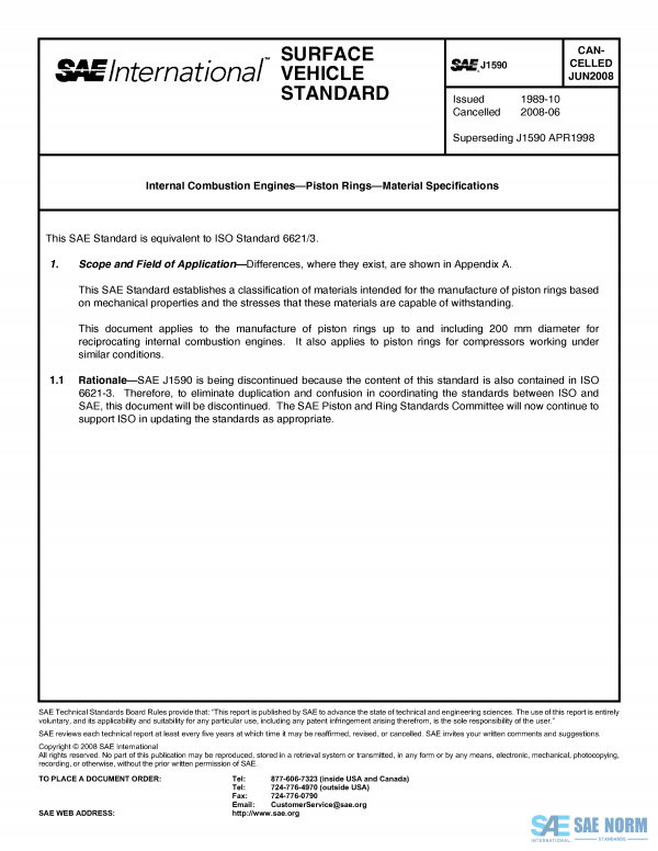 SAE J 1590 Series PDF