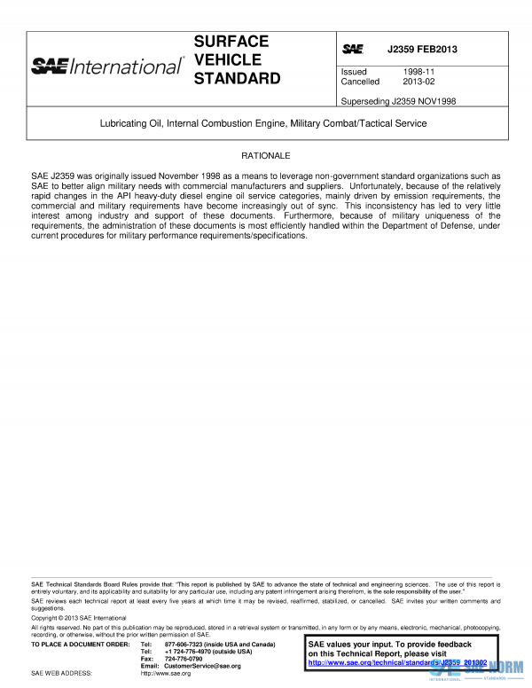 SAE J 2359 Series PDF