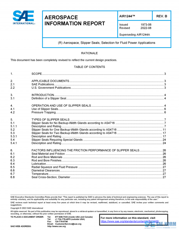 SAE AIR 1244 Series PDF