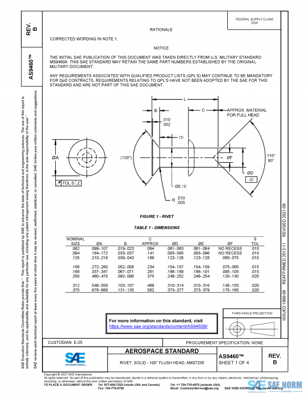 SAE AS 9460 Series PDF