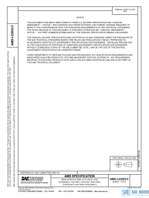 SAE AMSI 23053/3 Series PDF