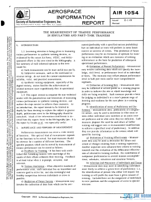 SAE AIR 1054 Series PDF