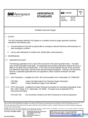 SAE AS 1303 Series PDF