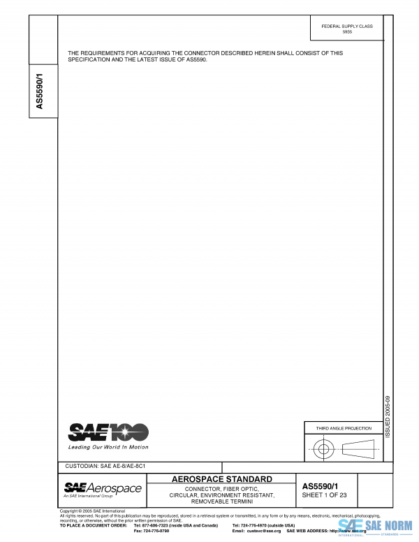SAE AS 5590/1 Series PDF