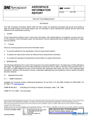 SAE AIR 4951 Series PDF
