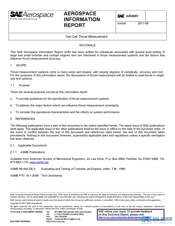SAE AIR 4951 Series PDF