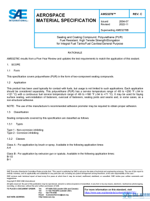 SAE AMS 3278 Series PDF