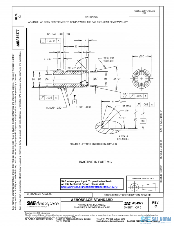 SAE AS 4377 Series PDF