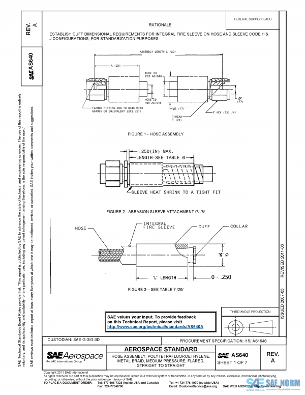 SAE AS 640 Series PDF