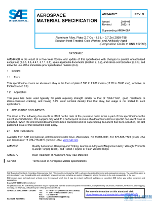 SAE AMS 4458 Series PDF