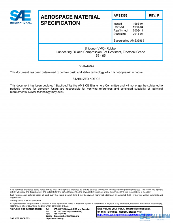 SAE AMS 3356 Series PDF