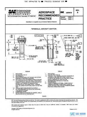 SAE ARP 670 Series PDF