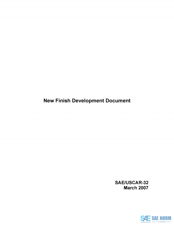 SAE USCAR 32 Series PDF