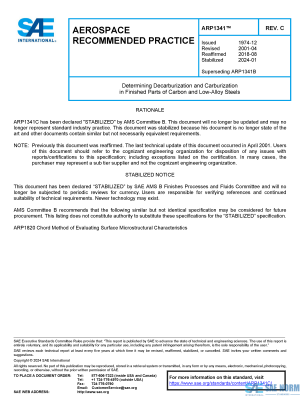 SAE ARP 1341 Series PDF