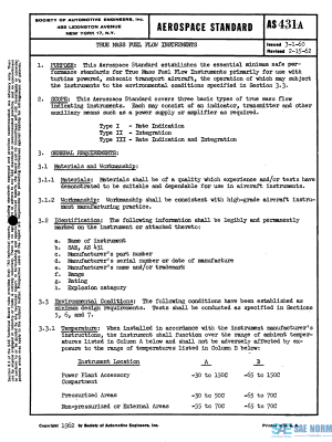 SAE AS 431 Series PDF