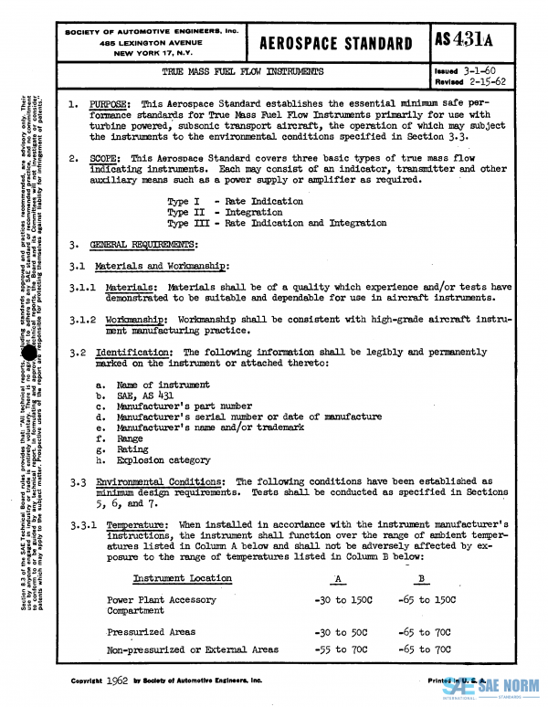 SAE AS 431 Series PDF