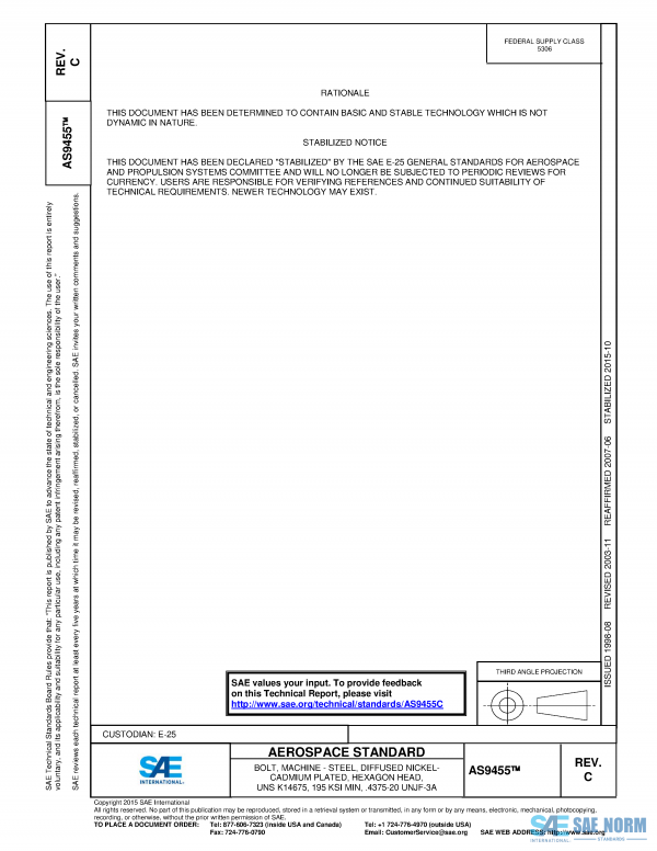 SAE AS 9455 Series PDF