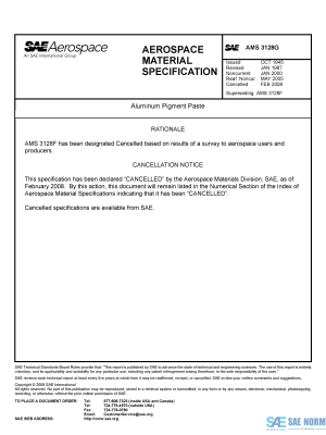 SAE AMS 3128 Series PDF