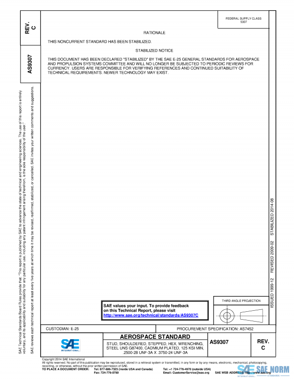 SAE AS 9307 Series PDF