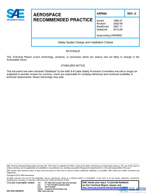 SAE ARP 695 Series PDF
