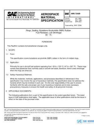 SAE AMS 7258 Series PDF
