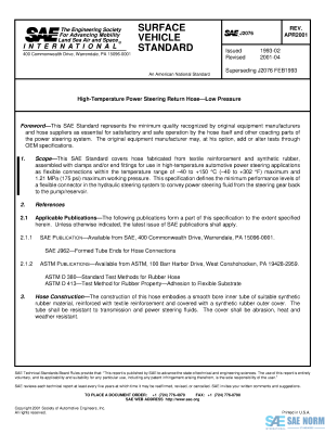 SAE J 2076 Series PDF