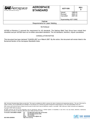 SAE AS 7110/6 Series PDF