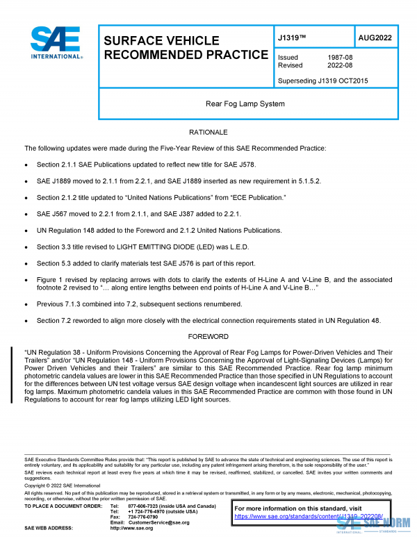 SAE J 1319 Series PDF