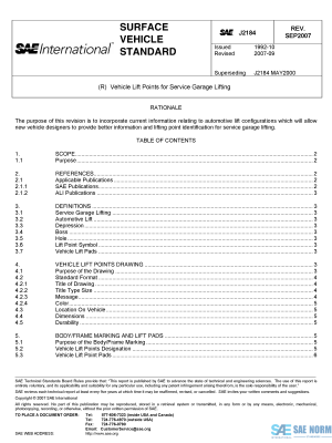 SAE J 2184 Series PDF
