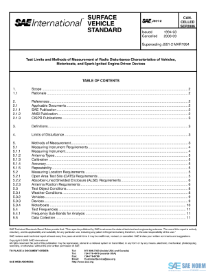 SAE J 551/2 Series PDF