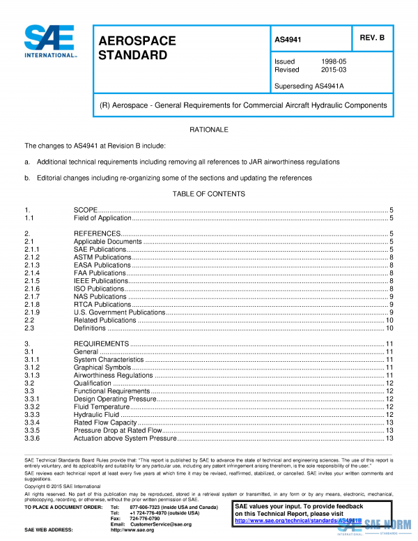 SAE AS 4941 Series PDF