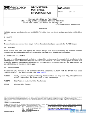 SAE AMS 4462 Series PDF