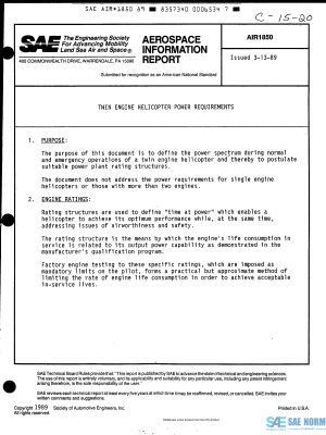 SAE AIR 1850 Series PDF
