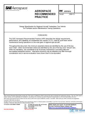 SAE ARP 5916 Series PDF