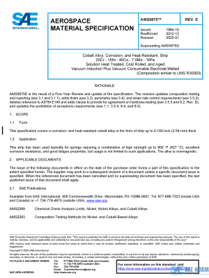 SAE AMS 5875 Series PDF