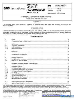 SAE J 2178/2 Series PDF