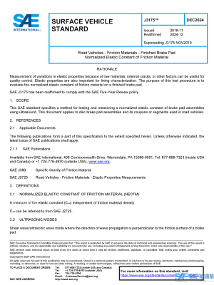 SAE J 3175 Series PDF