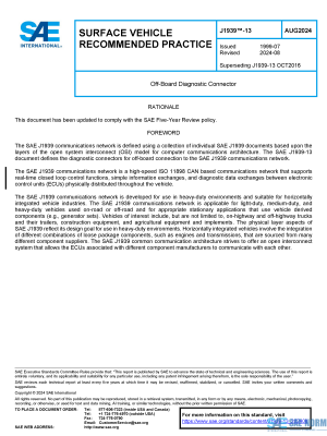 SAE J 1939/13 Series PDF