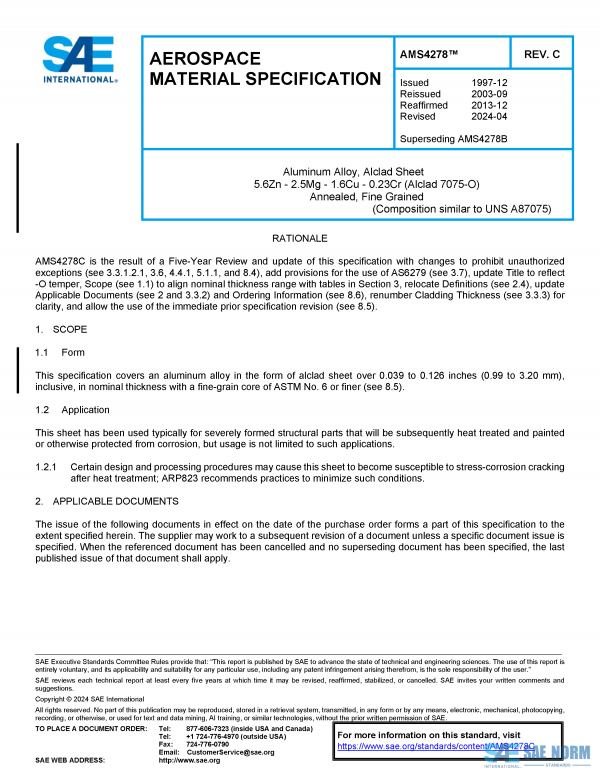 SAE AMS 4278 Series PDF