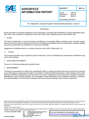 SAE AIR 1973 Series PDF
