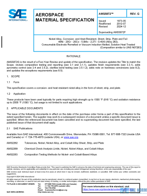 SAE AMS 5872 Series PDF