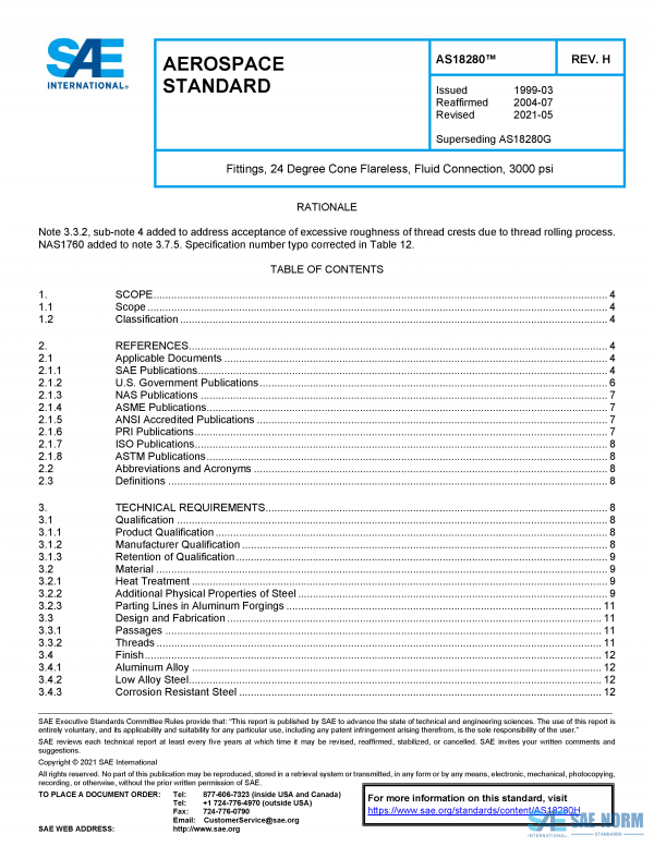 SAE AS 18280 Series PDF